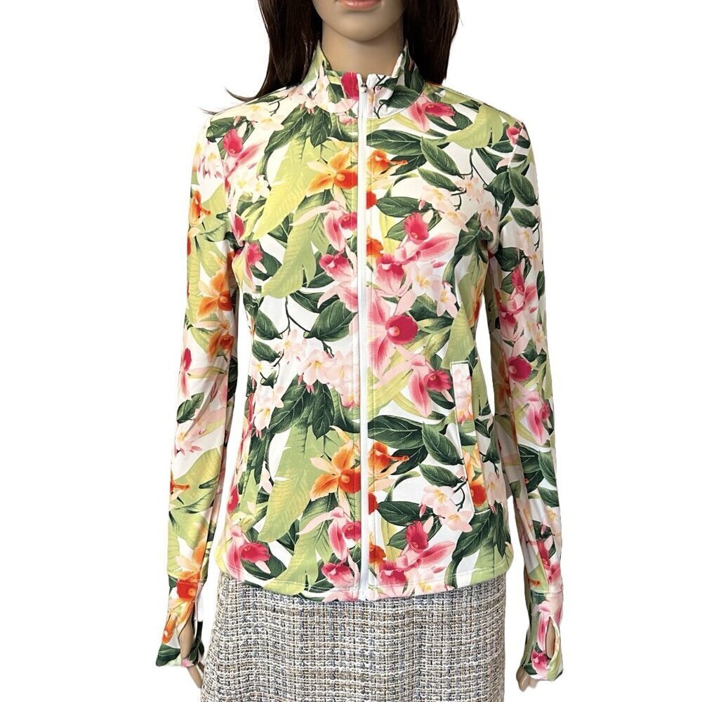 Tommy Bahama Womens Active Golf Tennis Long Sleeve Full Zip Jacket Size XS - NWT
